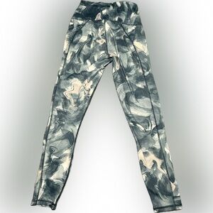 Fabletics PowerHold Leggings in Camo Green XS